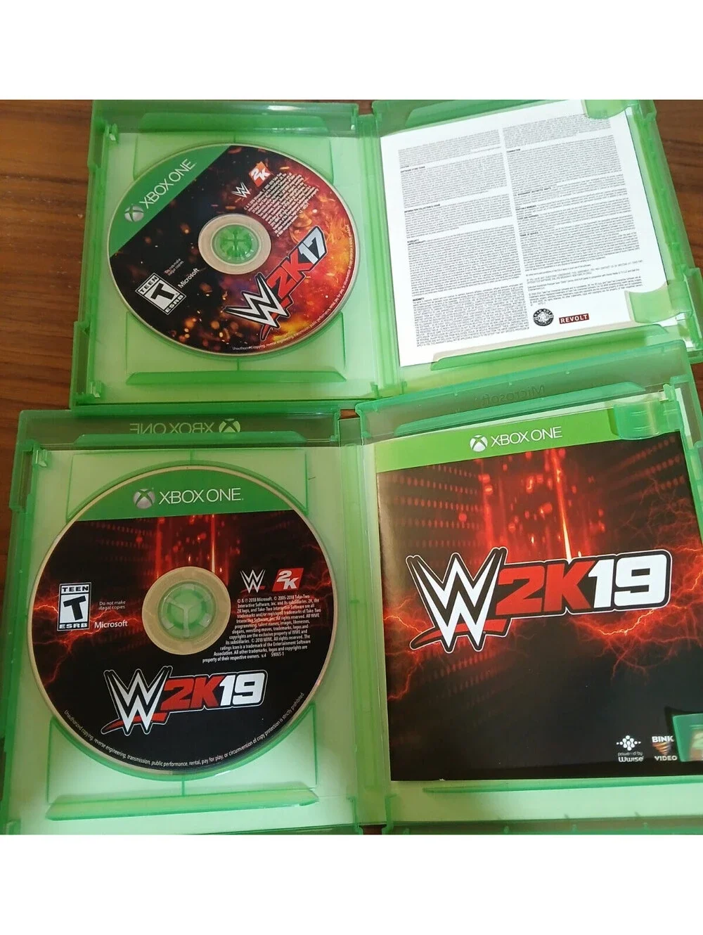 WWE 2K16, 2K17 & 2K19 (Xbox One) Bundle